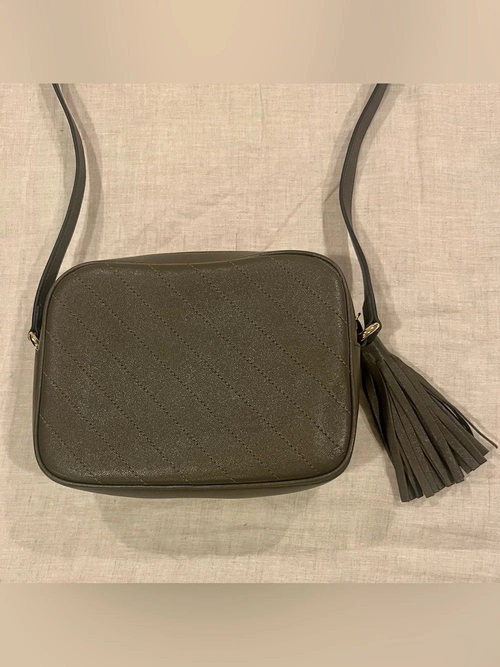 Gucci $2300 Blondie Quilted Crossbody Camera Bag 742360